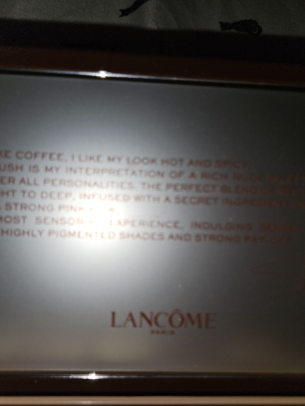 Lancôme Café Crush Eyeshadow Palette - Brown, Gold & Bronze Tones - Picture 9 of 12